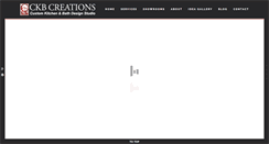 Desktop Screenshot of ckbcreations.com