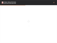 Tablet Screenshot of ckbcreations.com